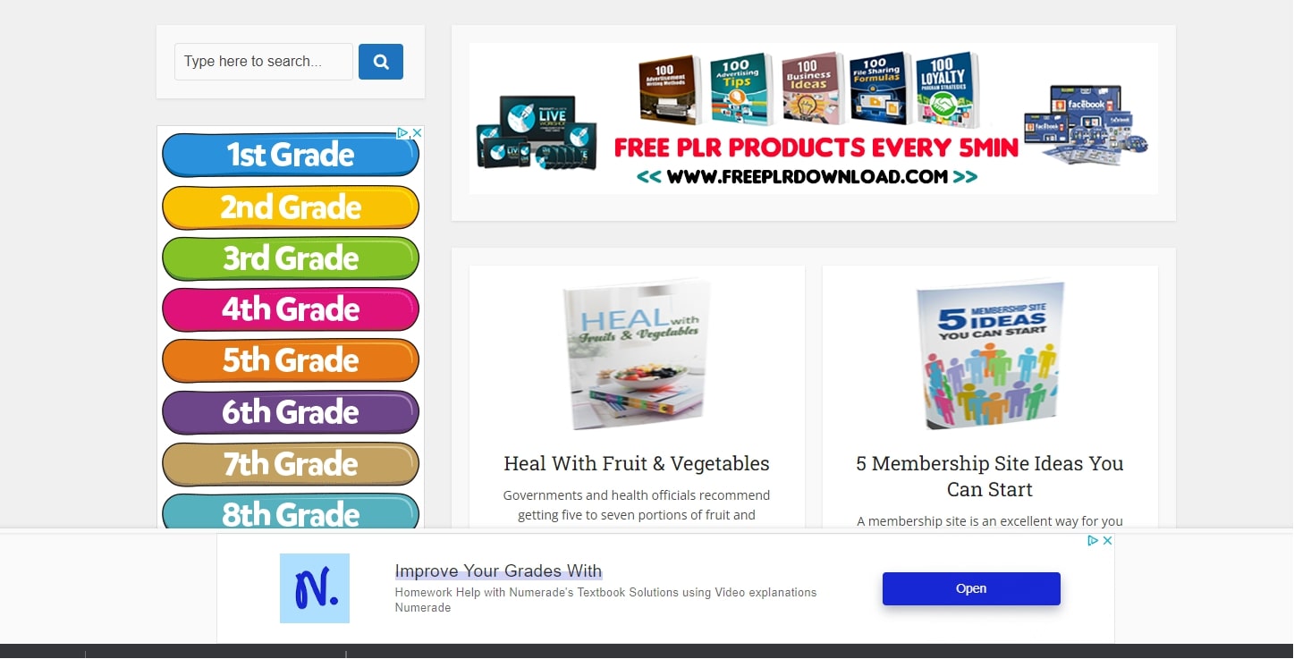 PLR Products