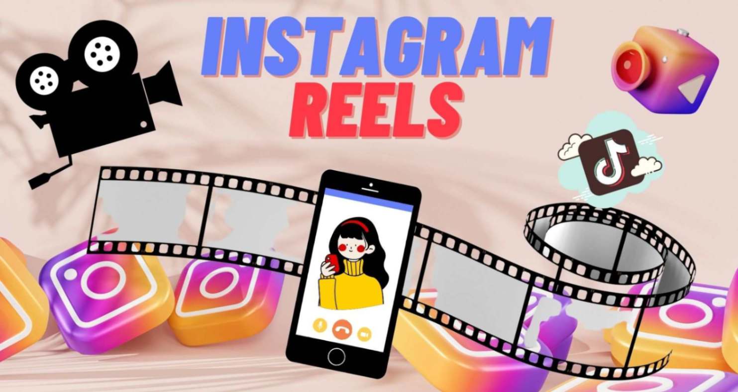 TikTok and instagram product Review reels-TikTok and instagram product Review reels-infographics,cartoons of cameras and mobile phone.,cartoons of cameras and mobile phone.