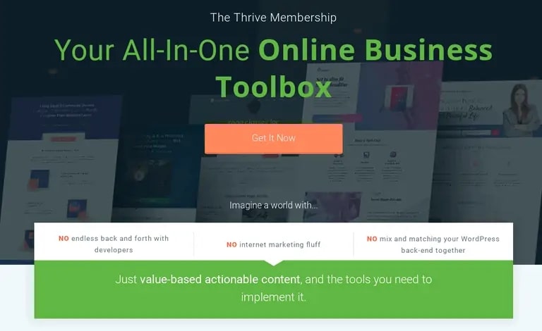clickfunnels vs thrive themes-create-landing-page in just a few clicks