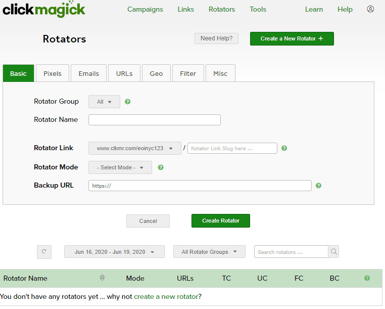 clickmagick-rotators for your entire sales funnel