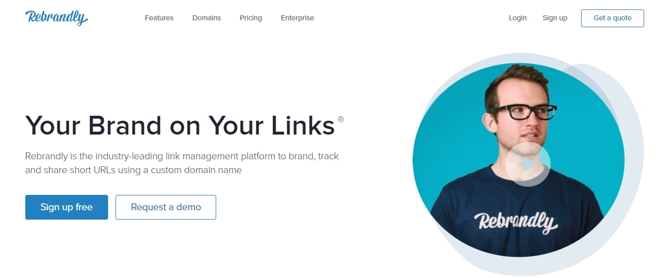 create branded links with rebrandly