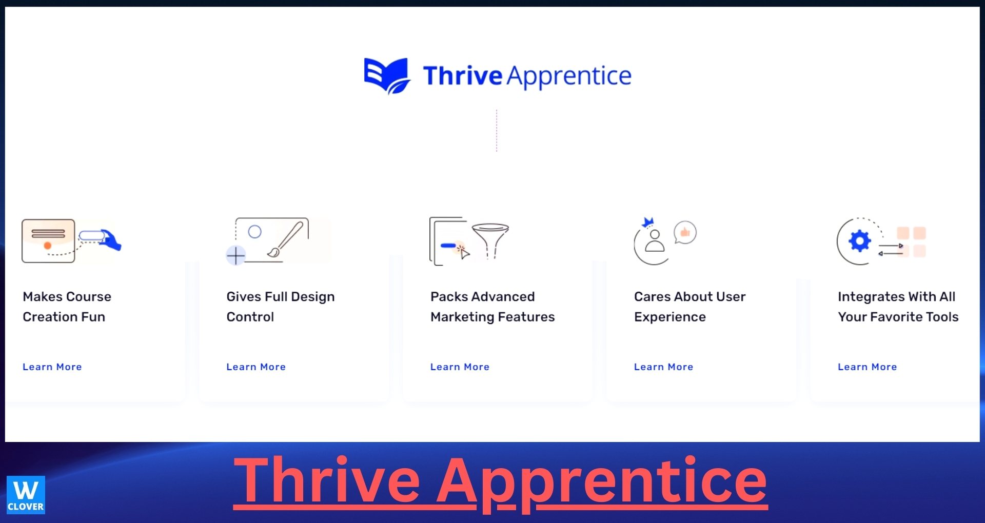 Thrive Apprentice Dashboard