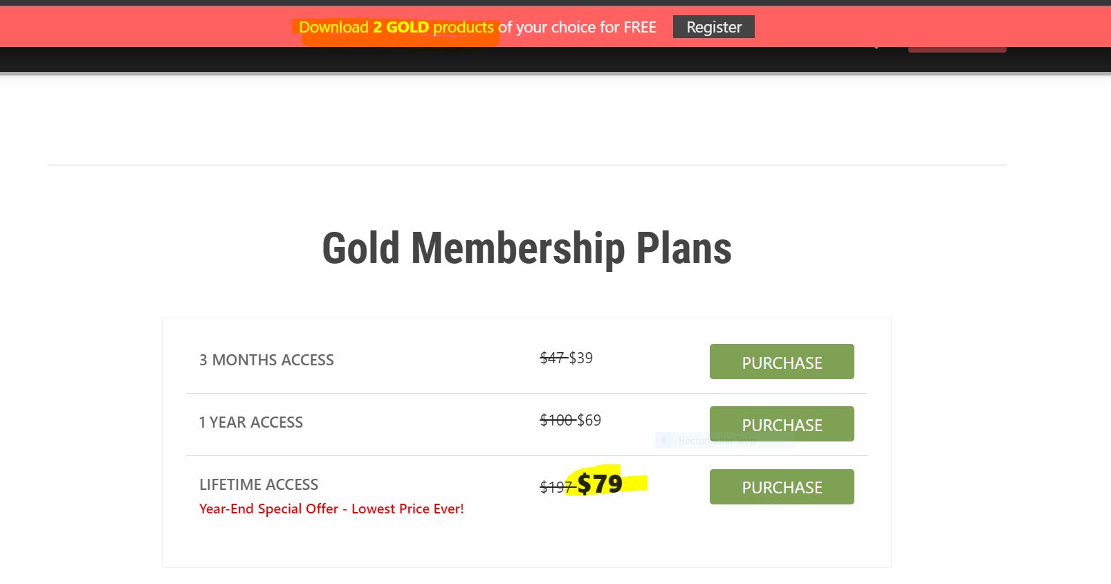 IDPLR lifetime gold membership