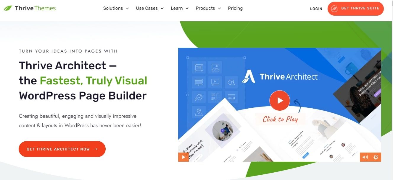 Thrive architect review Thrive architect price
