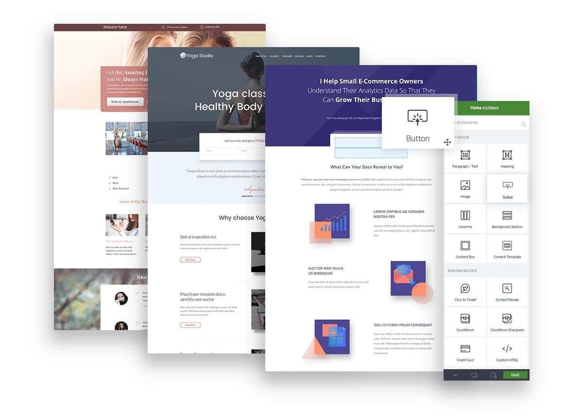 landing page templates