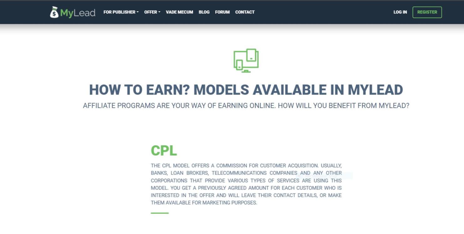 Mylead monetizingmethods