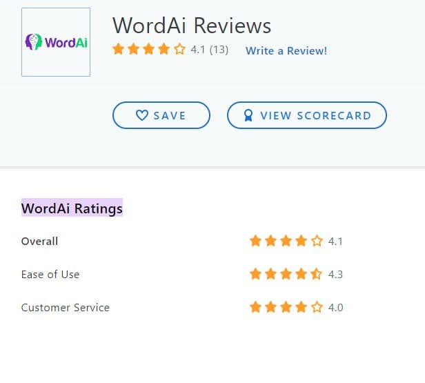 word ai review
