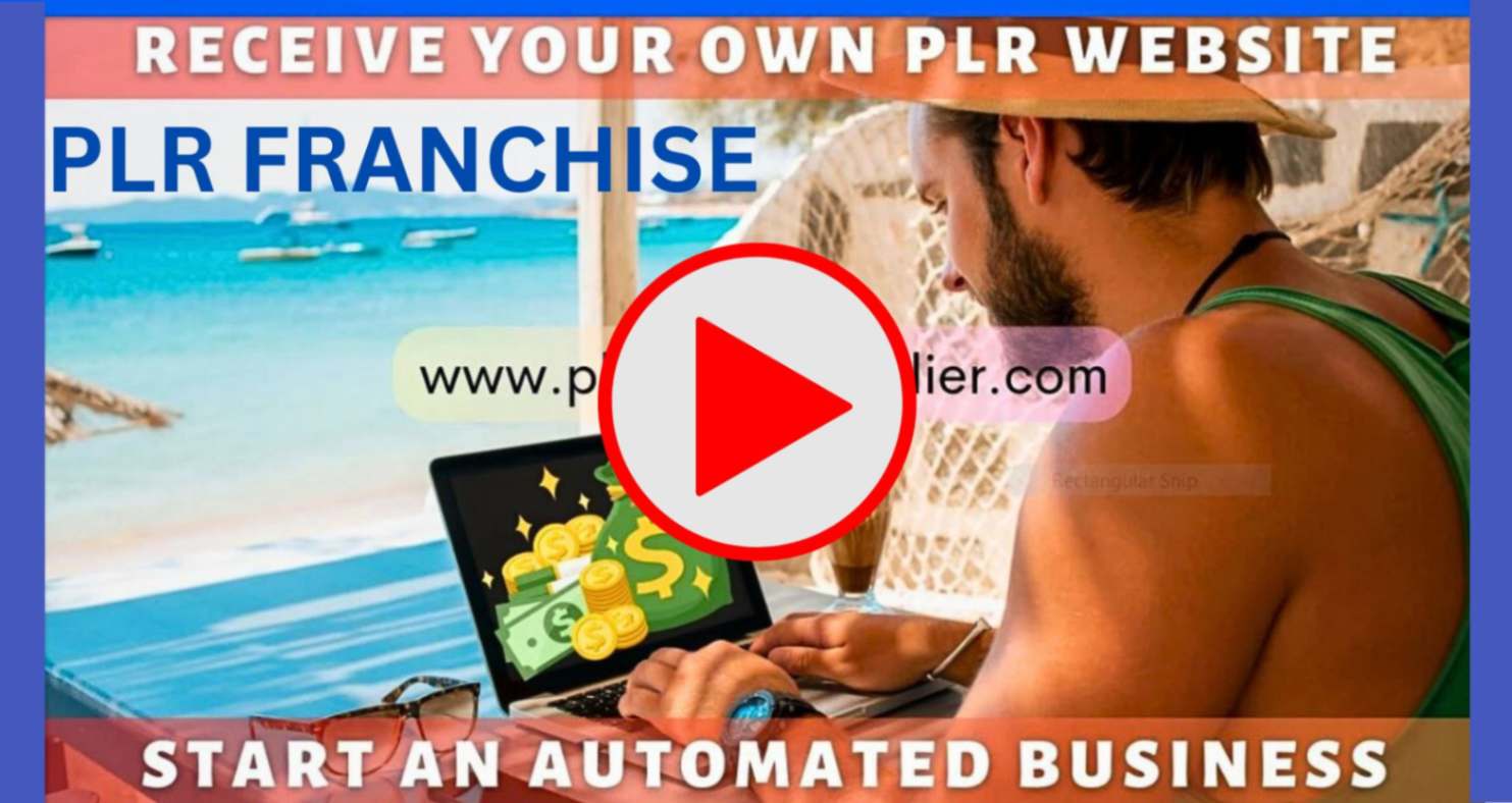 PLR Franchise Sales Video