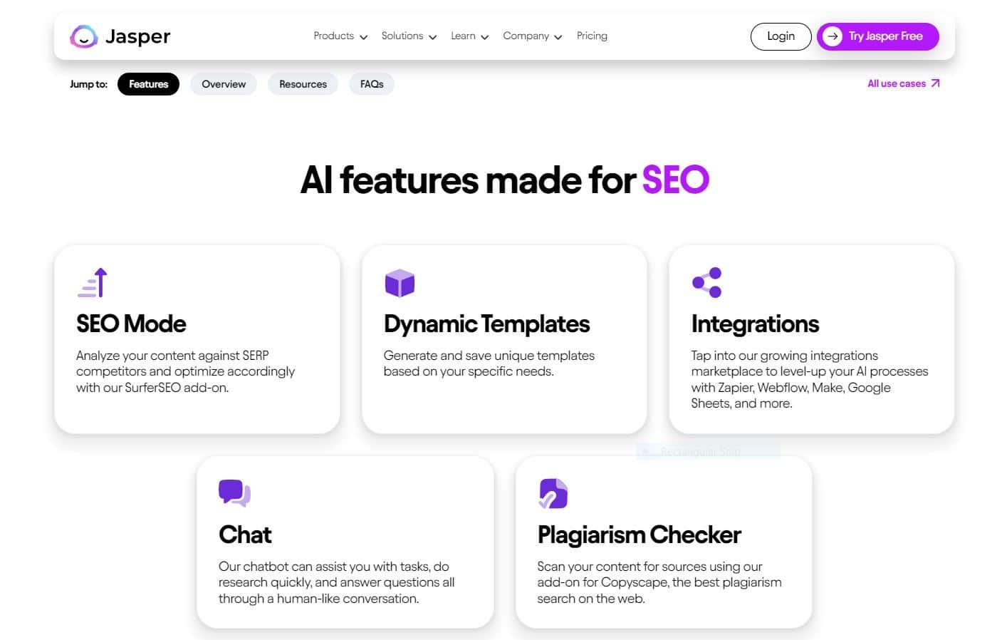 jasper ai review Jasper for SEO