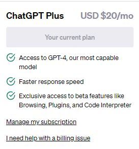 chatgpt pricing