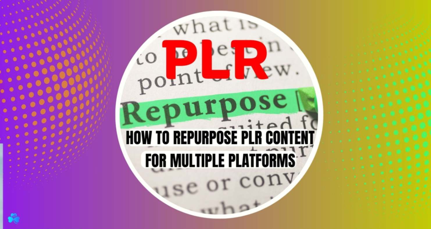 Repurpose PLR Content