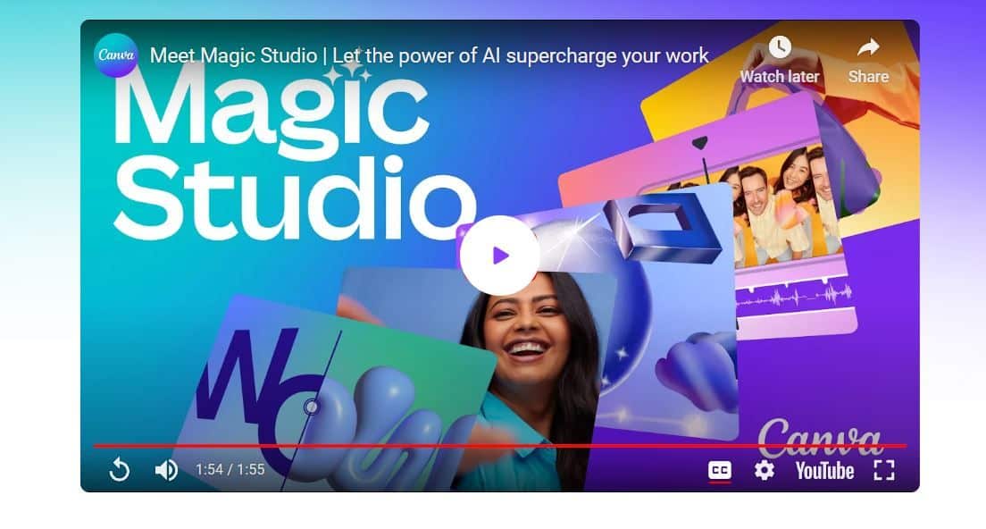 Canva Magic Studio Video Demo